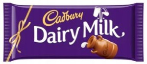 1x95g CADBURY Dairy Milk czekolada UK