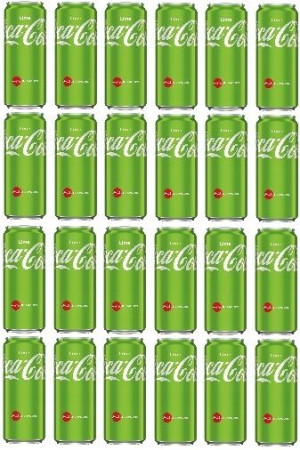 24x330ml COCA COLA lime limonka w puszce ZGRZEWKA