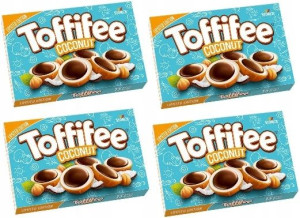 4x125g TOFFIFEE Coconut czekoladki