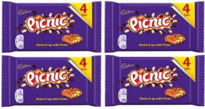4x128g CADBURY Picnic baton 4szt UK