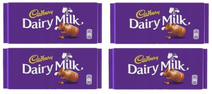 4x180g CADBURY czekolada mleczna