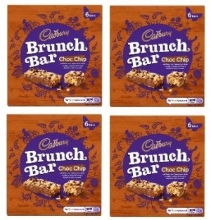 4x210g CADBURY Brunch Bar Choc batoniki zbożowe UK