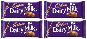 4x360g CADBURY Dairy Milk czekolada UK
