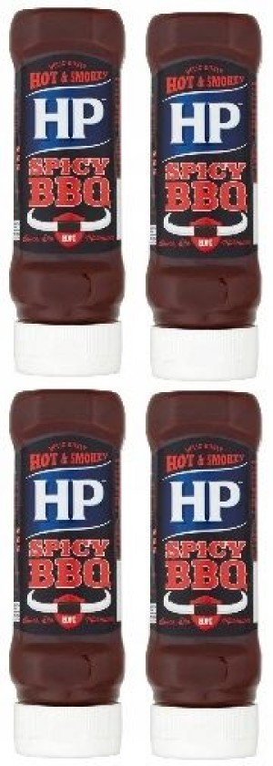 4x470g HP spicy bbq sos pikantny