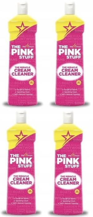 4x500ml THE PINK STUFF Mleczko do czyszczenia UK