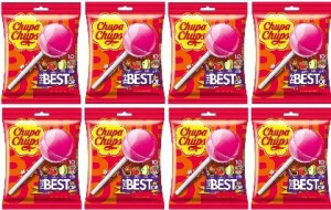 8x120g CHUPA CHUPS THE BEST OF lizaki 10-pak