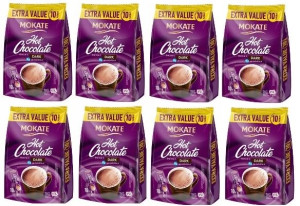 8x180g MOKATE Dark gorąca czekolada 10szt UK