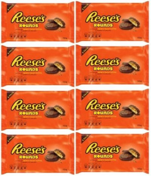 8x96g REESE'S Rounds ciastka masło orzechowe