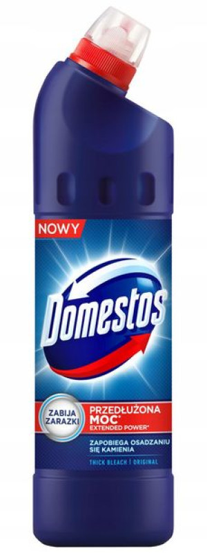 DOMESTOS Płyn do WC Orginal żel 1250ml Granatowy