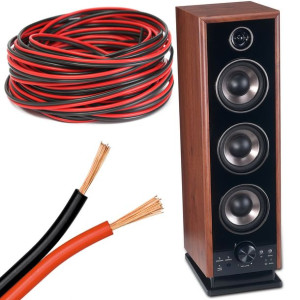 Miedziany Kabel Przewód Głośnikowy 2x0,1mm Hq 60m