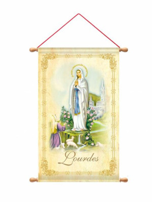 Matka Boża z Lourdes - Zwój średni
