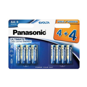 Bateria alkaliczna Panasonic Evolta LR6 AA 8BL x8