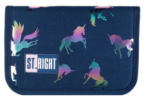 Piórnik Dwuklapkowy Holo Unicorns Bez Wyposażenia