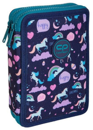 Coolpack Piórnik Podwójny Jumper Xl Happy Unicorn