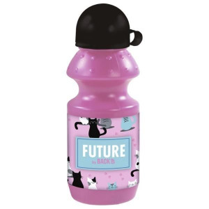 Bidon Szkolny Różowy Koty 330 Ml