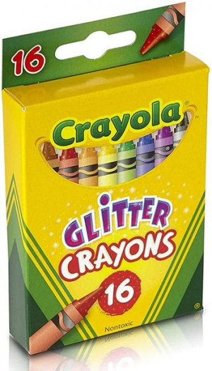 Crayola Brokatowe Kredki Świecowe 16 Szt