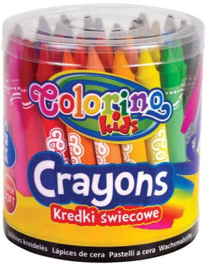 Colorino Kredki Świecowe 24 Kolory