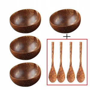 Naturalna Miska Koksowa X4 | Ekologiczna |+ Gratis