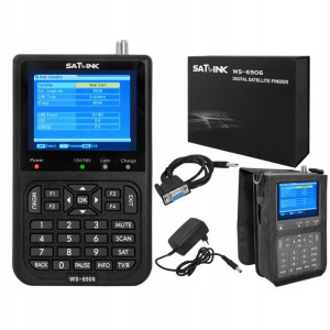 Miernik Sygnału Satelitarnego Dvb-s Satlink Ws6906
