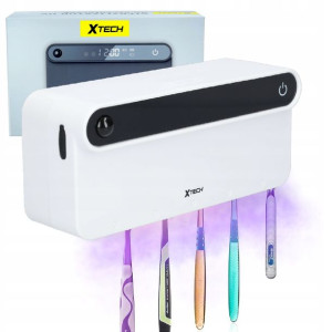 Sterylizator Do Szczoteczek Uv Lcd Uchwyt Wieszak