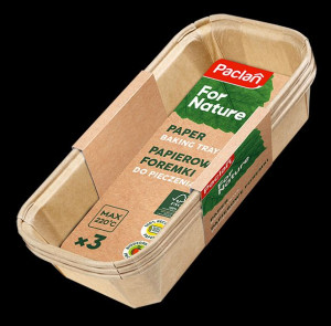 Paclan Eko Papierowe Foremki Do Pieczenia 3szt