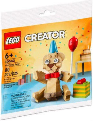 Lego 30582 Creator Urodzinowy Niedźwiedź