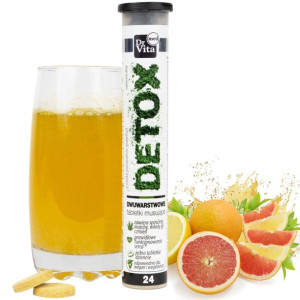 Dr Vita Tabletki Musujące Detox Antyoksydanty Vege