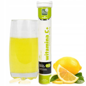 Dr Vita Tabletki Musujące Witamina C 1000mg Vegan