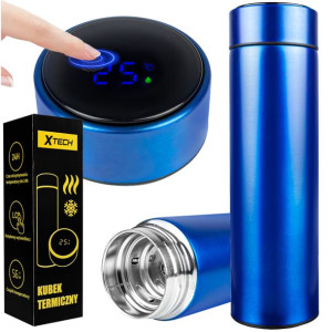 Smart Kubek Termiczny Termos Bidon Led 500ml Xtech
