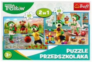 Trefl Puzzle 2w1 30/48 El Rodzina Treflików