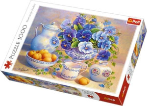 Trefl Puzzle 1000el Niebieski Bukiet
