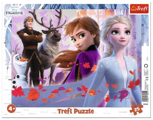 Trefl Puzzle Ramkowe 25 El Przygody W Krainie Lodu