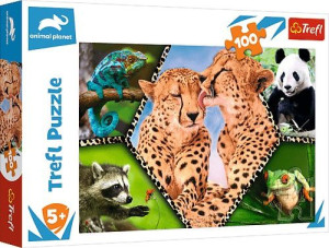 Trefl Puzzle 100 El Piękno Natury Animal Planet