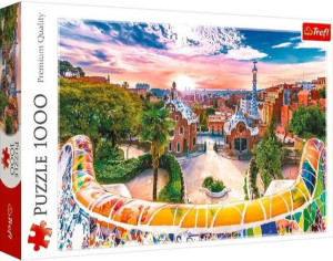 Trefl Puzzle 1000 El Zachód Słońca Nad Barceloną