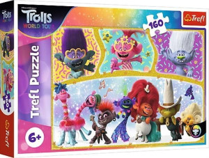 Trefl Puzzle 160 El Wesoły Świat Troli