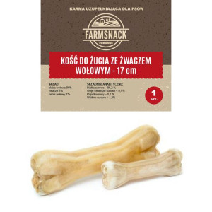 FarmSnack Kość do żucia ze żwaczem wołowym 17cm