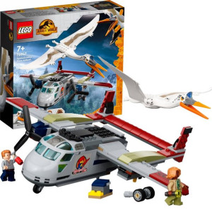 Klocki Jurassic World 76947 Kecalkoatl: zasadzka z samolotem