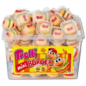 TROLLI Mini Burger (60) - żelki (box)