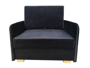 SOFA Jednoosobowa z tkaniny, z funkcją spania