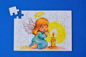 Boże Narodzenie - Puzzle w kartoniku