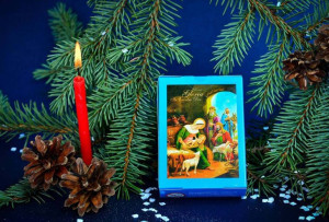 Boże Narodzenie - Puzzle w kartoniku