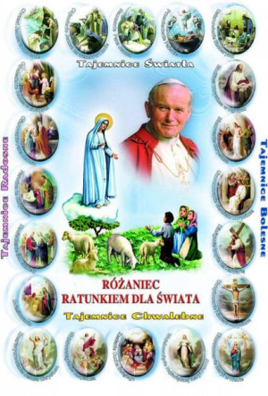 Różaniec Święty - Puzzle w kartoniku