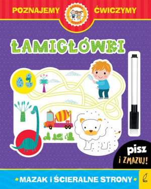 Łamigłówki Książka Z Pisakiem / Opracowanie Zbiorowe
