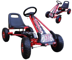 Gokart Na Pedały Pompowane Koła Regulowane Siedzenie