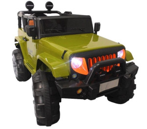 Duży Jeep 4x4 Auto Na Akumulator Wolny Start Amory