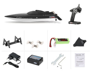 Łódź Rc Zdalnie Sterowana Ft011 2.4ghz Rtr 65cm