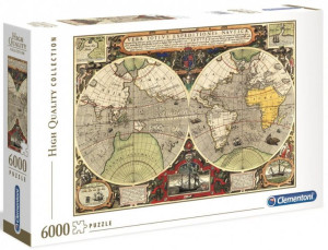 Clementoni Puzzle 6000 El Antyczna Mapa Morska