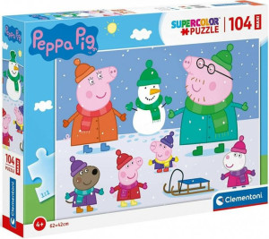 Clementoni Puzzle 104el Maxi Świnka Peppa