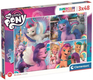 Clementoni Puzzle 3x48el My Little Pony Kucyki