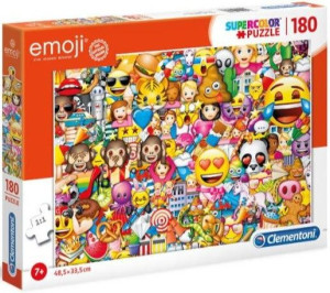 Clementoni Puzzle 180 El Emoji Buźki Emotikony